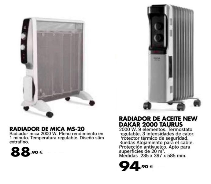 Radiadores de aceite