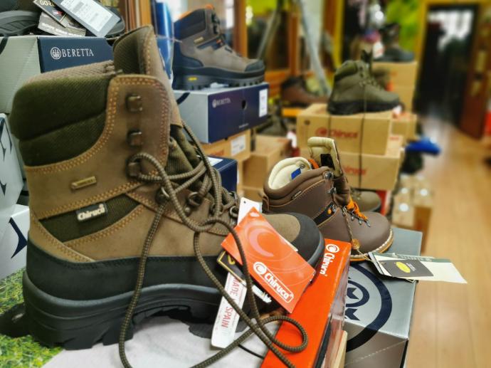 calzado para caza
