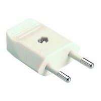 [27325] CLAVIJA BIPOLAR 10A 250V BLANCO