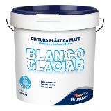 [99408] PINTURA BLANCO GLACIAR 15 L MATE BRUGUER